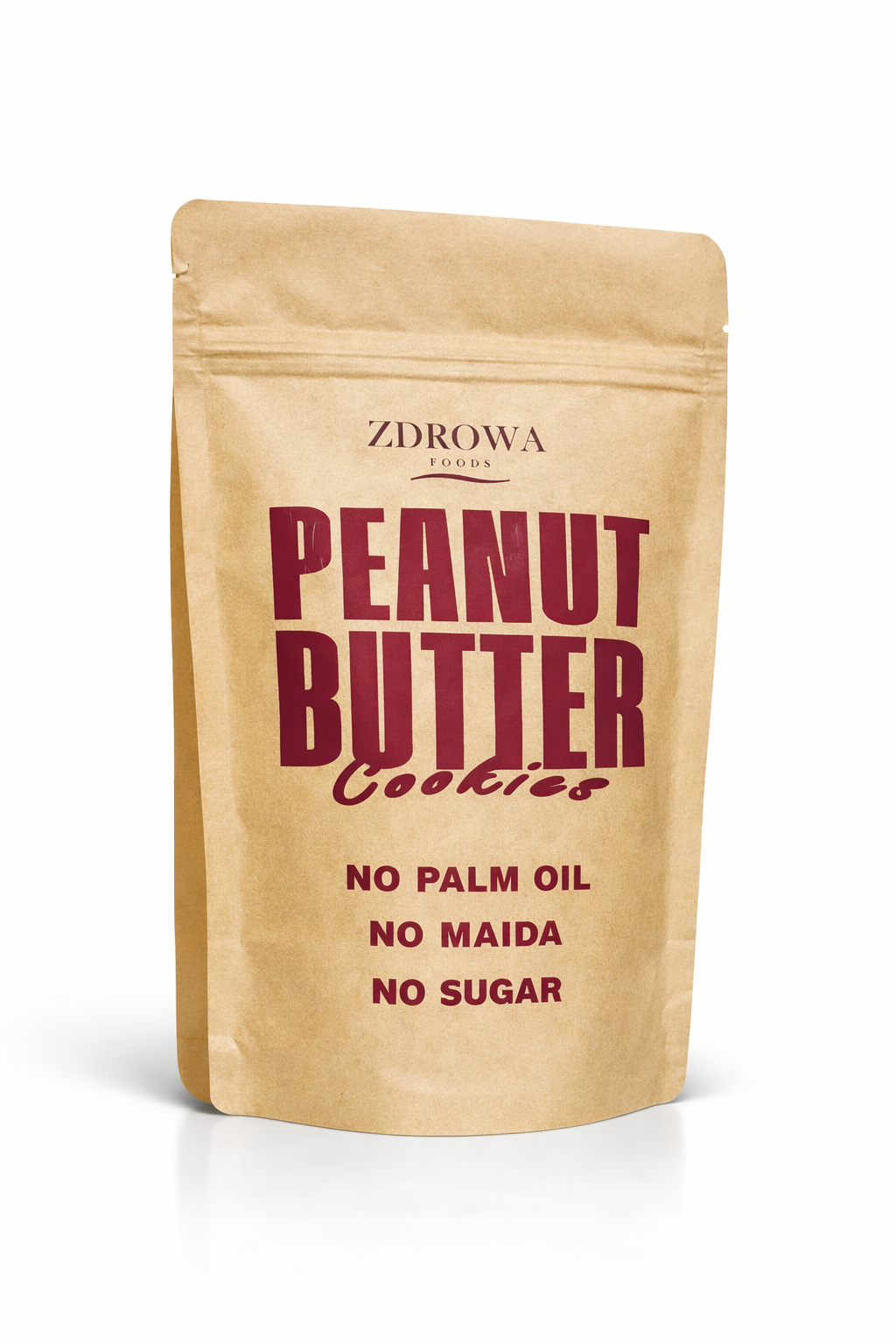 Zdrowa 2-in-1 Healthy Cookies Combo (2 choco+2 peanut)